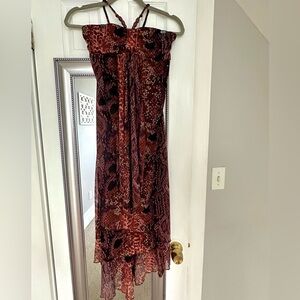 Ruby Rox Midi Halter Dress